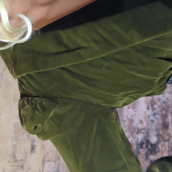 Vintage velvet cropped jacket - Picture 2 of 16